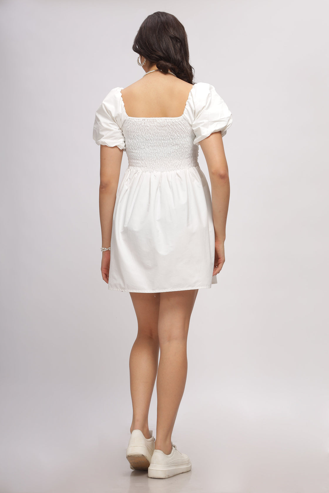 Carson White Mini Dress